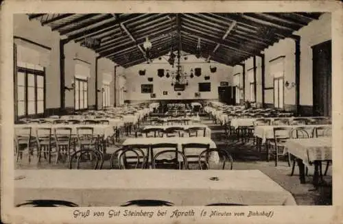 Ak Aprath Wülfrath im Bergischen Land, Gut Steinberg, Saal