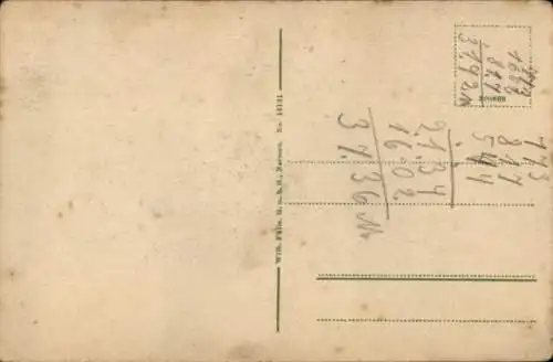 Ak Aprath Wülfrath im Bergischen Land, Gut Steinberg, Saal