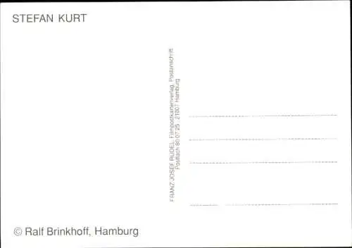 Ak Schauspieler Stefan Kurt, Portrait, Autogramm