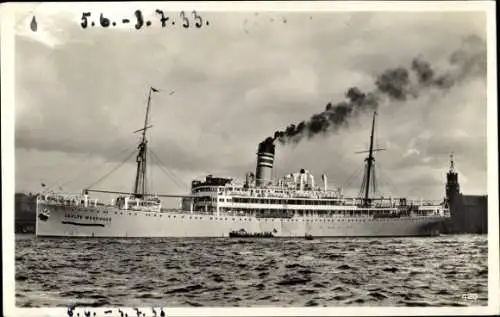 Ak Woermann Linie, Deutsche Ost Afrika Linie, Dampfer Adolph Woermann