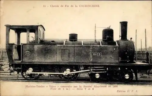 Ak Chemin de Fer de la Cochinchine, Machine Tender, Vaico