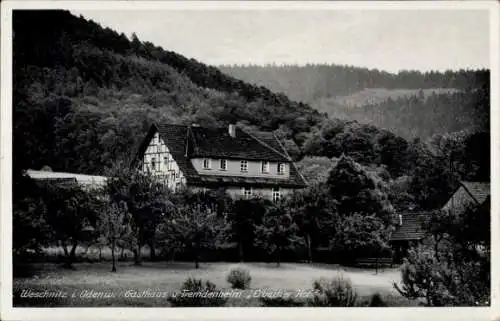 Ak Weschnitz Fürth im Odenwald, Gasthaus-Fremdenheim Erbacher Hof