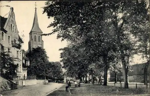 Ak Lennep Remscheid im Bergischen Land, Alleestraße, katholische Kirche