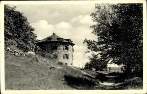 Ak Poppenhausen an der Wasserkuppe Rhön, Maulkuppe, Fuldahütte