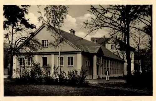 Ak Schönebeck an der Elbe im Salzlandkreis, Neues Dampfbad