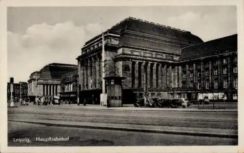 Ak Leipzig in Sachsen, Hauptbahnhof