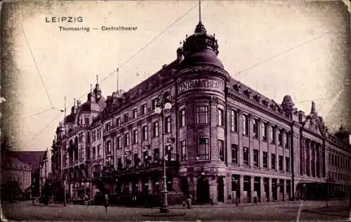 Ak Leipzig, Central-Theater am Thomasring