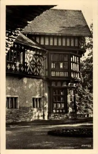 Ak Potsdam, Cecilienhof, Teilansicht