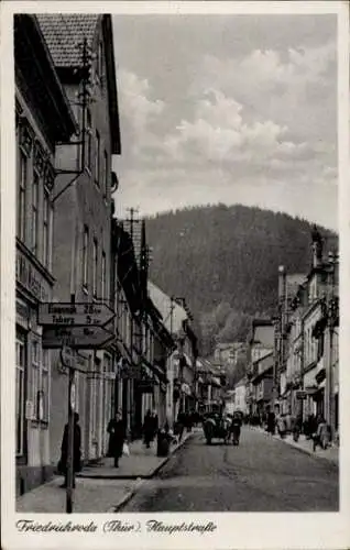 Ak Friedrichroda im Thüringer Wald, Hauptstraße