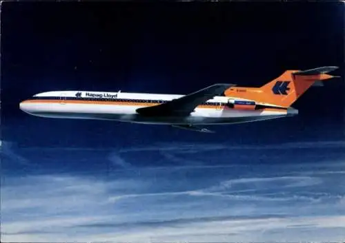 Ak Passagierflugzeug Boeing 727 200 Jet der Hapag Lloyd