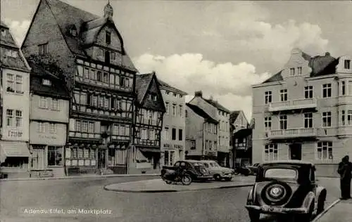 Ak Adenau in der Eifel, Partie am Markt, Möbelhaus