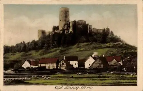 Ak Nürburg in der Eifel, Nürburg, Fachwerkhäuser