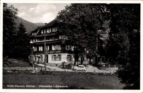 Ak Ottenhöfen im Schwarzwald, Hotel Pension Sternen