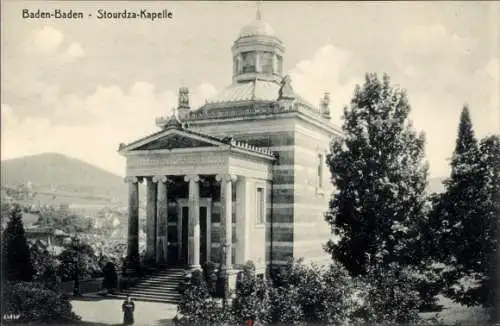 Ak Baden Baden am Schwarzwald, Stourdza-Kapelle