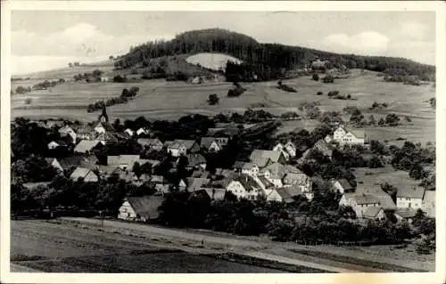 Ak Waldkatzenbach Waldbrunn im Odenwald, Panorama