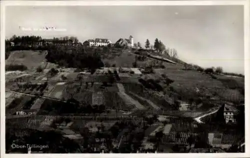 Ak Ober-Tüllingen Lörrach in Baden, Gasthof zur schönen Aussicht