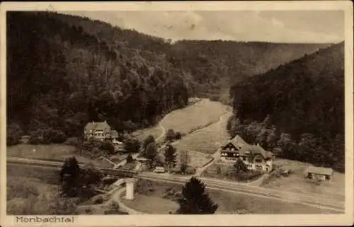 Ak Bad Liebenzell im Schwarzwald, Monbachtal