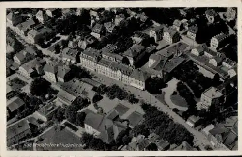 Ak Bad Wörishofen im Unterallgäu, Luftbild, Teilansicht