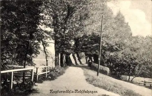 Ak Kupfermühle Harrislee in Schleswig Holstein, Rohlshagen