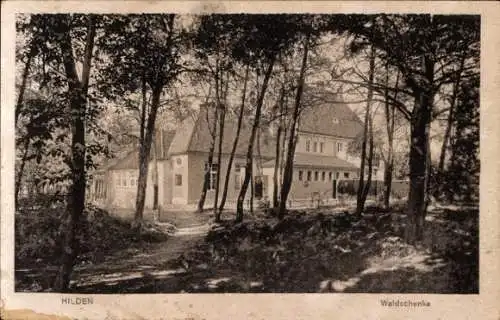 Ak Hilden im Rheinland, Waldschenke