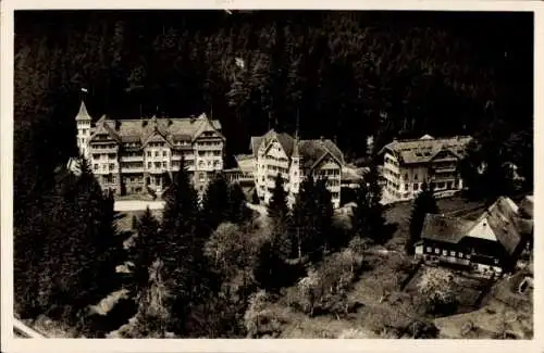 Ak Villingen im Schwarzwald, Kurhaus, Waldhotel, Luftbild