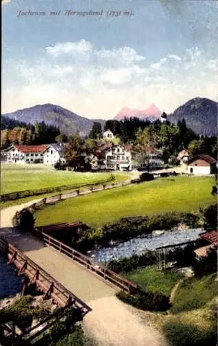 Ak Jachenau in Oberbayern, Herzogstand