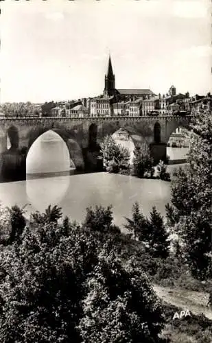 Ak Montauban Tarn et Garonne, Villebourbon, Teilansicht