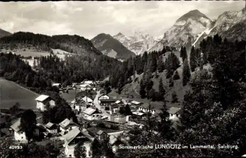 Ak Annaberg Lungötz in Salzburg, Teilansicht, Gebirge