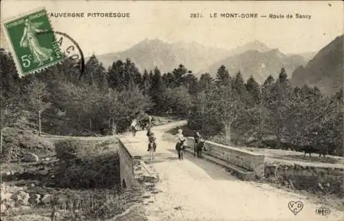 Ak Le Mont Dore Puy de Dôme, Route de Sancy