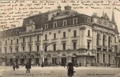 Ak Clermont Ferrand Puy de Dôme, Theater