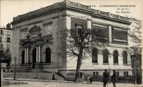 Ak Clermont Ferrand Puy de Dôme, Museum