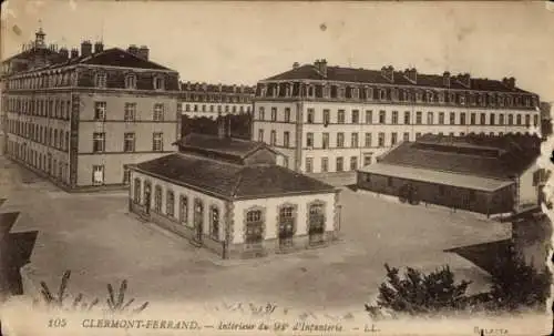 Ak Clermont Ferrand Puy de Dôme, Infanterie-Kaserne