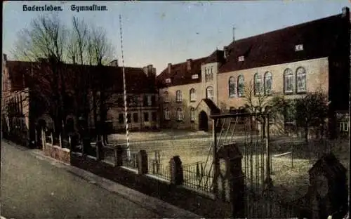 Ak Haderslev Hadersleben Dänemark, Gymnasium