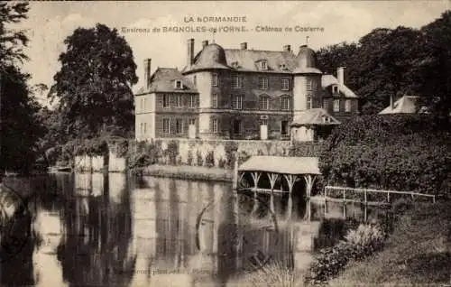 Ak Bagnoles de l'Orne Orne, Schloss Couterne