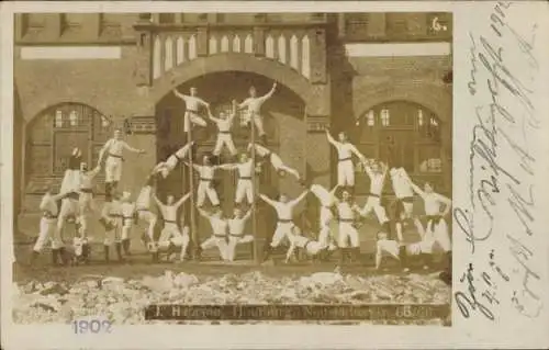 Foto Ak Hamburg Mitte Altstadt, X. Deutsches Turnfest, Stiftungsfest