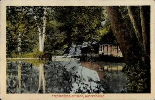 Ak Schnaap Borby Eckernförde Schleswig Holstein, Wassermühle