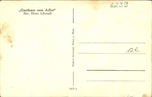 Ak Bremthal Eppstein im Taunus, Teilansicht, Kirche, Fachwerkhäuser