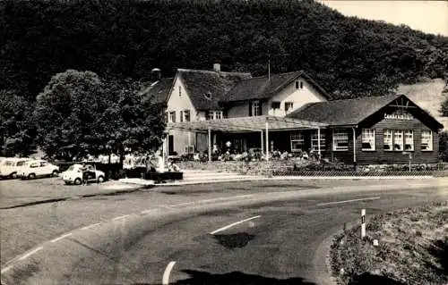 Ak Lorch im Rheingau Hessen, Gaststätte Laukenmühle im Wispertal, Inh. H. Schifferstein