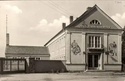 Ak Haldensleben II Althaldensleben Haldensleben Sachsen Anhalt, MTS, Außenansicht