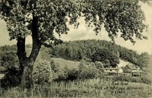 Ak Stuer in Mecklenburg, Hotel und Restaurant H. Lüdders