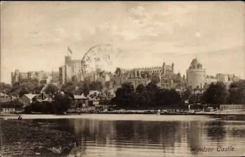 Ak Windsor Berkshire England, Schloss Windsor