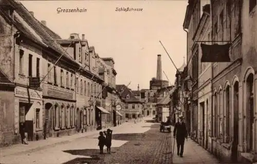 Ak Großenhain Sachsen, Schlossstraße