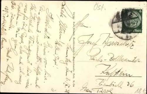 Ak Retz Niederösterreich, Windmühle, Hauptplatz, Znaimer Tor