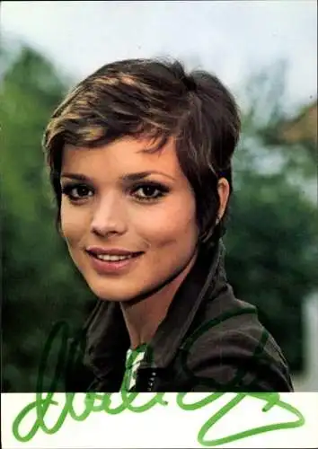Ak Schauspielerin Uschi Glas, Portrait, Autogramm