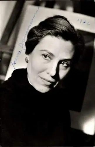 Foto Schauspielerin Anna Dammann, Portrait, Autogramm