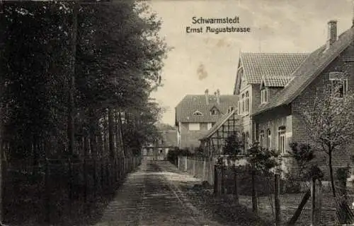 Ak Schwarmstedt im Heidekreis, Ernst August Straße