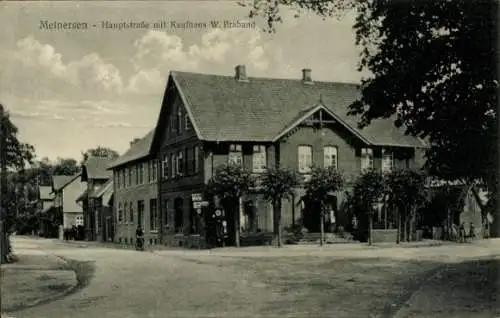 Ak Meinersen in Niedersachsen, Hauptstraße, Kaufhaus W. Braband
