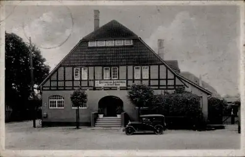 Ak Hänigsen Uetze in Niedersachsen, Gasthaus zum Sachsenross