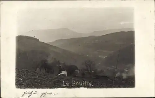 Foto Ak La Bouille Seine Maritime, Landschaft, Westfront, I WK