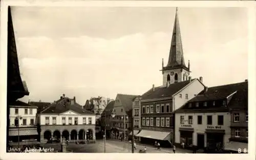 Ak Unna in Westfalen, Alter Markt